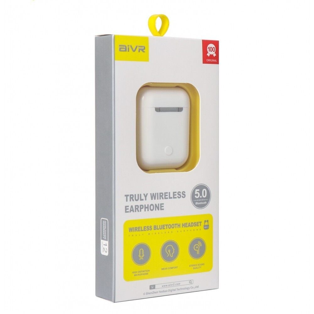 aiVR Truly Wireless Earphone -5.0 Bluetooth Headphones