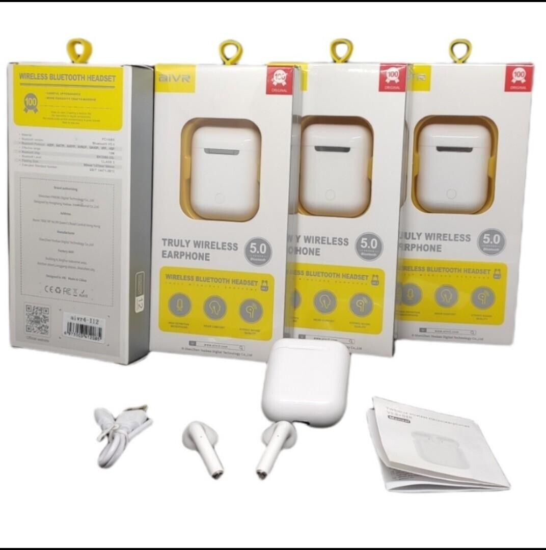 aiVR Truly Wireless Earphone -5.0 Bluetooth Headphones